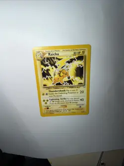 Pokemon TCG - Raichu 21/64 Rare Neo Revelation 2000 Vintage - Image 1