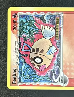 Pokemon TCG Feebas Delta Species 49/101 Dragon Frontiers Reverse Holo Stamped - Image 2