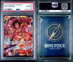 2024 ONE PIECE GOL D. ROGER OP09-EMPERORS IN THE NEW WORLD #118 PSA 10 ENGLISH - Image 2