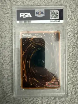 Yu-Gi-Oh Hino-Kagu-Tsuchi LOD-070 Ultra Rare 1st Edition PSA8 - Image 2