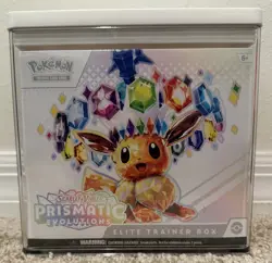 Pokemon Prismatic Evolutions ETB Elite Trainer Box Brand New Factory Sealed - Image 1