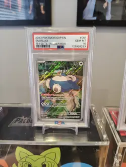 2023 Pokemon 151 Snorlax #051 Black Star Promo PSA 10 💎 - Image 1