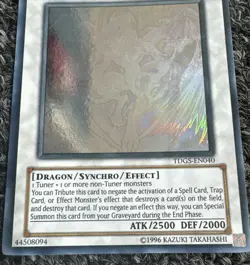 Yu-Gi-Oh! TCG Stardust Dragon TDGS-EN040 Ghost Rare Unlimited - Image 3
