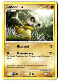 Cubone 90/146 Common Legends Awakened Pokemon - Image 1