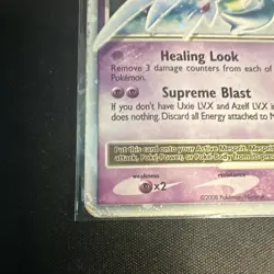 Pokemon Mesprit LV.X 143/146 Legends Awakened Ultra Rare Holo EN 90 HP - Image 2