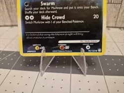 Pokemon 2007 Murkrow Mysterious Treasures Reverse Holo Common Card 90/123 EX+ NM - Image 3