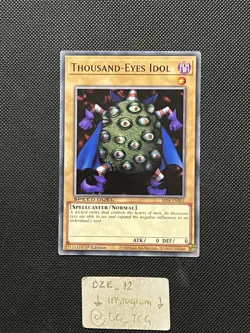 Yugioh - Thousand-Eyes Idol - SS04-ENB01 - Speed Duel Common 1st Edition - M/NM - Image 1