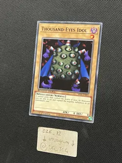 Yugioh - Thousand-Eyes Idol - SS04-ENB01 - Speed Duel Common 1st Edition - M/NM - Image 4