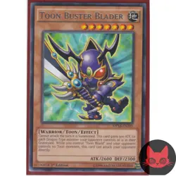 Yugioh Toon Buster Blader MP16-EN205 Rare 1st Edition NM - Image 1