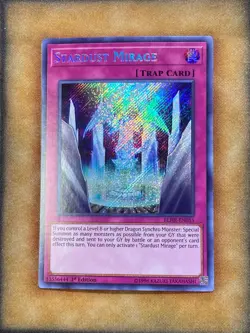 Yugioh Stardust Mirage BLHR-EN055 Secret Rare 1st Ed LP - Image 1
