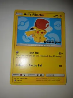 Pokemon Promo Cards Ash's Pikachu SM109 SM110 SM111 SM112 SM113 SM114 Lot Of 6 - Image 4