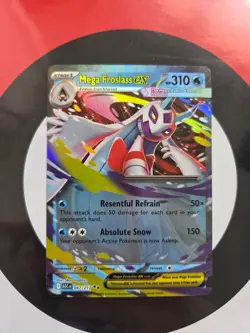 Mega Froslass ex 047/217 Holo Pokemon TCG Double Rare ME: Ascended Heroes NM - Image 1