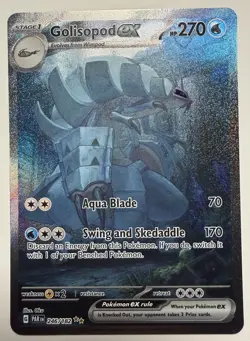 Golisopod ex 246/182 Paradox Rift Full Art Ultra Rare Holo Pokemon Card NM - Image 1