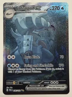 Golisopod ex 246/182 Paradox Rift Full Art Ultra Rare Holo Pokemon Card NM - Image 5