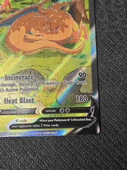 Charizard V SWSH260 Sword & Shield Full Art Black Star Promo Pokemon Card NM - Image 4