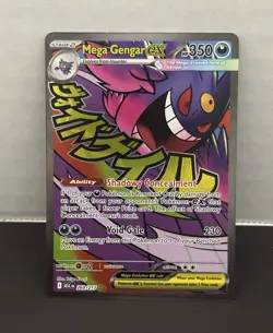 Pokemon Company Mega Gengar EX 269/217 BREAKthrough Secret Rare Full Art Holo - Image 1