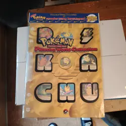 Pikachu World Collection 2000 Pokemon Factory Sealed Folder & 9 Card Promo Set - Image 1