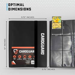 Trading Card Binder Pro-Folio - 9 Pocket Binder - Side-Loading Album, Durable & - Image 4