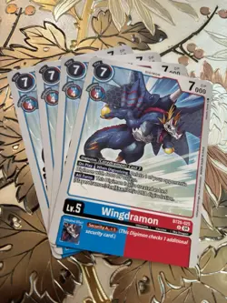 Digimon Card Game Playset Wingdramon BT20-025 U Release Special Booster 2.5 - Image 1