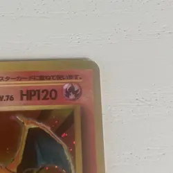 1996 Pokemon Japanese Base Set - Rare Vintage Holo Charizard No.006 VINTAGE - Image 2