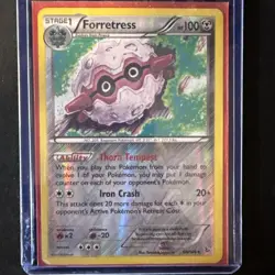 Forretress 60/106 Flashfire Reverse Holo Pokemon Card LP - Image 1