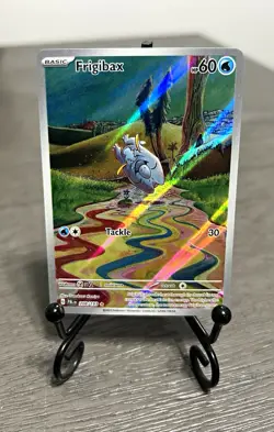 Pokemon TCG Frigibax 208/193 SV02 Paldea Evolved IR Full Art Holo EN 2023 - Image 1