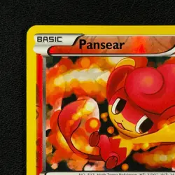 Pansear 19/135 - Reverse Holo - Plasma Storm - Pokemon TCG Card - MP - Image 3