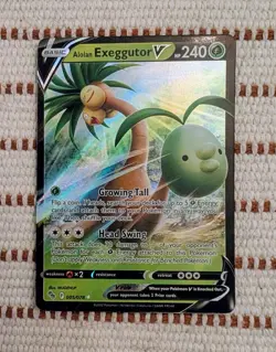 Alolan Exeggutor V 005/078 Pokemon GO Card NM - Image 1