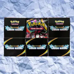 Pokemon TCG Mega Evolution Chaos Rising 94 Booster Packs Job Lot UNSEALED - Image 1
