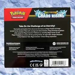 Pokemon TCG Mega Evolution Chaos Rising 94 Booster Packs Job Lot UNSEALED - Image 5