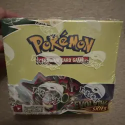 Pokemon TCG Evolving Skies Booster Box 36 Packs New and Sealed - Image 1