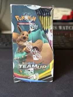 Pokemon TCG Sun and Moon Team Up Booster Box 36 Packs Sealed remake - Image 2