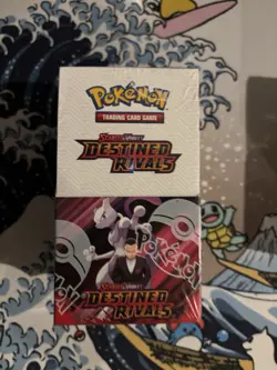 Pokemon TCG Destined Rivals 18-Pack Half Booster Box Sealed New - Image 1
