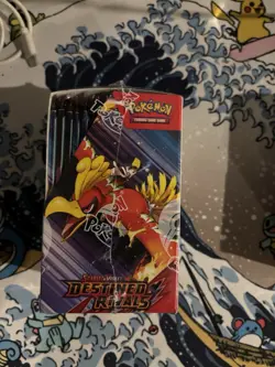 Pokemon TCG Destined Rivals 18-Pack Half Booster Box Sealed New - Image 2