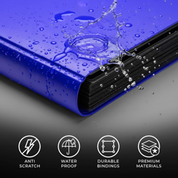 Trading Card Binder Pro-Folio - 9 Pocket Binder - Side-Loading Album, Durable & - Image 2