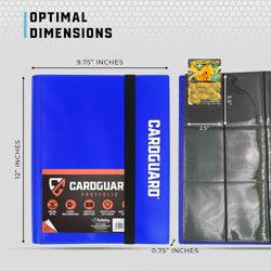 Trading Card Binder Pro-Folio - 9 Pocket Binder - Side-Loading Album, Durable & - Image 4