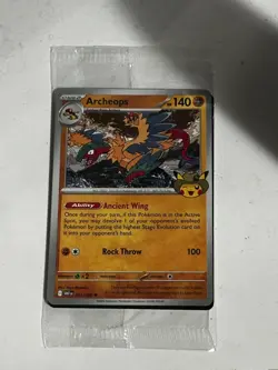 Pokemon Archeops Promo Card 051/068 Field Museum Chicago Sealed Fossil Fast Ship - Image 2