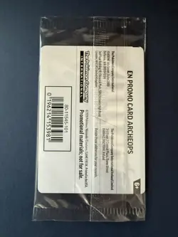 Pokemon Field Museum Fossil Exhibit Archeops Promo SEALED - Image 2