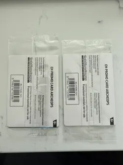 SEALED Pokemon x Chicago Field Museum Archeops Promo Card Pokemon Fossil 2 packs - Image 2