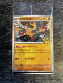 Pokemon TCG Archeops Field Museum Fossil Exhibit Promo Sealed - Image 1