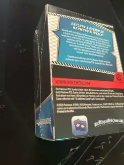Pokemon TCG Black Bolt Booster Bundle Factory Sealed 6 Packs New English - Image 4