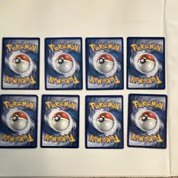 Nintendo Pokemon TCG Pikachu 8-Card Lot English Lightning Neo Genesis Base Set 2 - Image 2