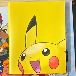 Pokemon TCG Crown Zenith 9-Card Lot in Pikachu Binder Reshiram V GG51 - Image 1