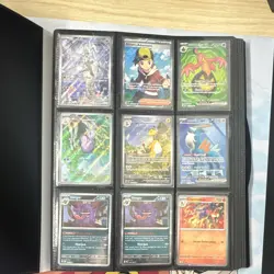 Pokemon TCG Crown Zenith 9-Card Lot in Pikachu Binder Reshiram V GG51 - Image 2