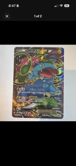 Pokemon TCG 4-Card Lot XY Black Star Promos EX Charizard Blastoise Pikachu - Image 3