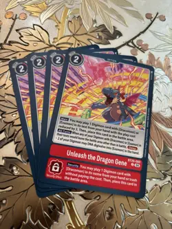 Digimon Card Game Playset Unleash the Dragon Gene BT20-093 C Special Booster 2.5 - Image 1
