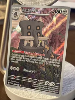 Pokemon TCG Bastiodon IR 093/084, Pitch Black, New Set, Fast Shipping - Image 3