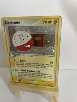 Pokemon Electrode 5/101 Holo Rare EX Hidden Legends Trading Card TCG (802) - Image 2