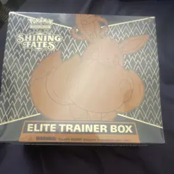 Pokemon TCG Shining Fates Elite Trainer Box English 2021 Eevee 65 Sleeves - Image 1
