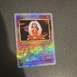 Pokemon TCG Jynx 26/102 Base Set reverse Holo Rare English 1999 WotC 70 HP - Image 2